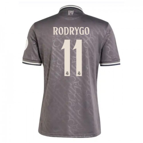 Maillot de Foot Real Madrid Rodrygo 11 Third 2024-25 Maillot de Foot Real Madrid Rodrygo 11 Third 2024-25